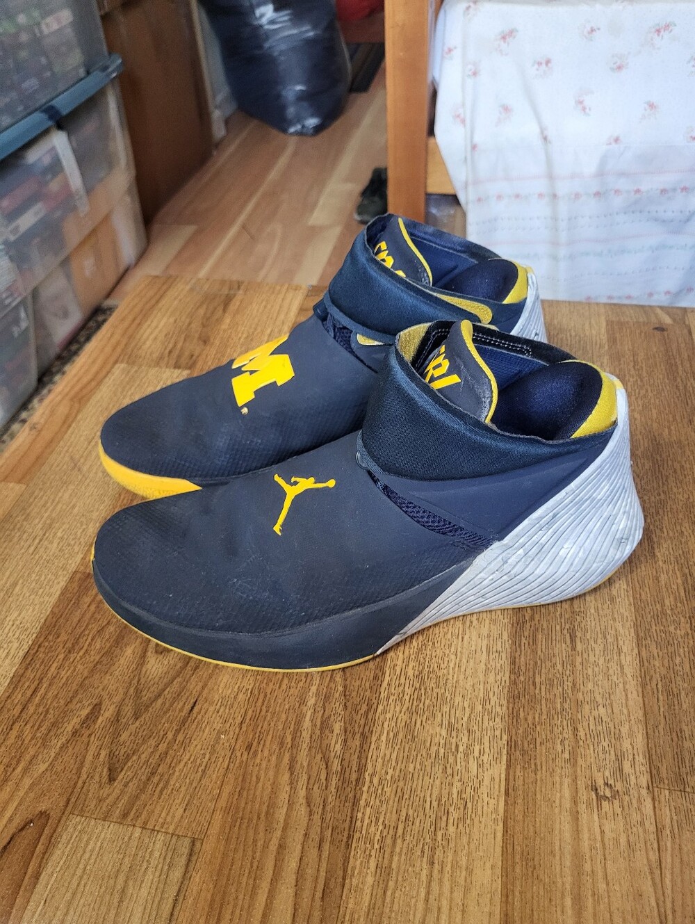 Jordan Why Not Zer0.1 Michigan PE (Player's Edition) Shoes Size 10.5 Men's Nike